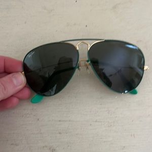 Rare Green Ray Ban aviators